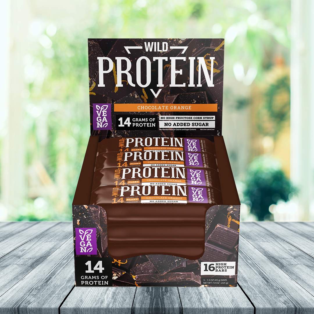 Mozna Chocolate  Orange Protein Bar – 22 G Protein