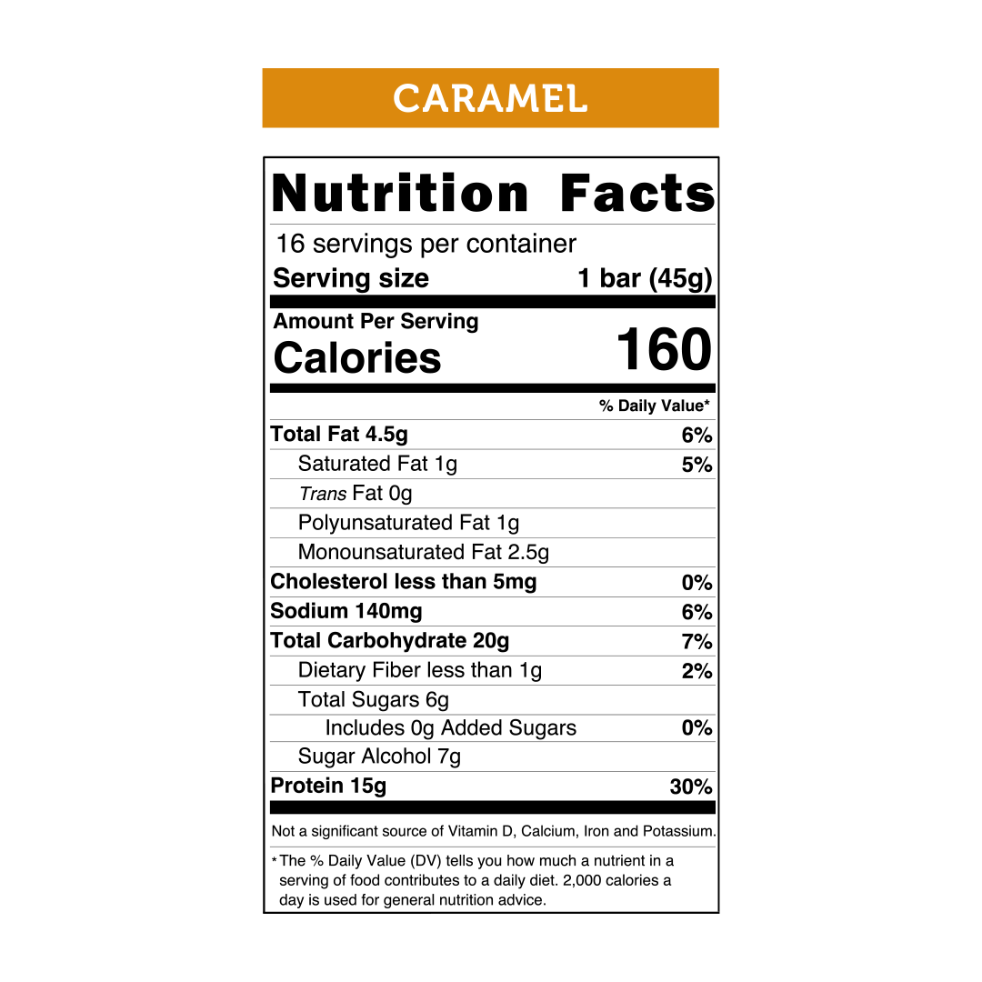 Caramel Pack (32 Bars)